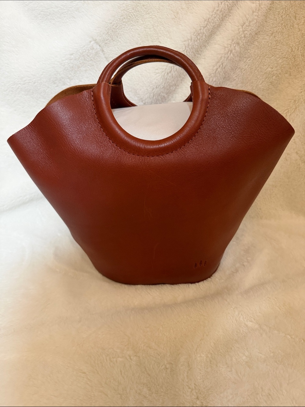 Portland Leather Milan Brown Leather Handbag